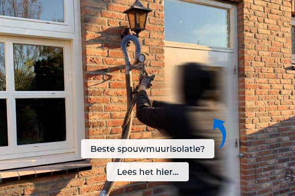 Beste spouwmuurisolatie